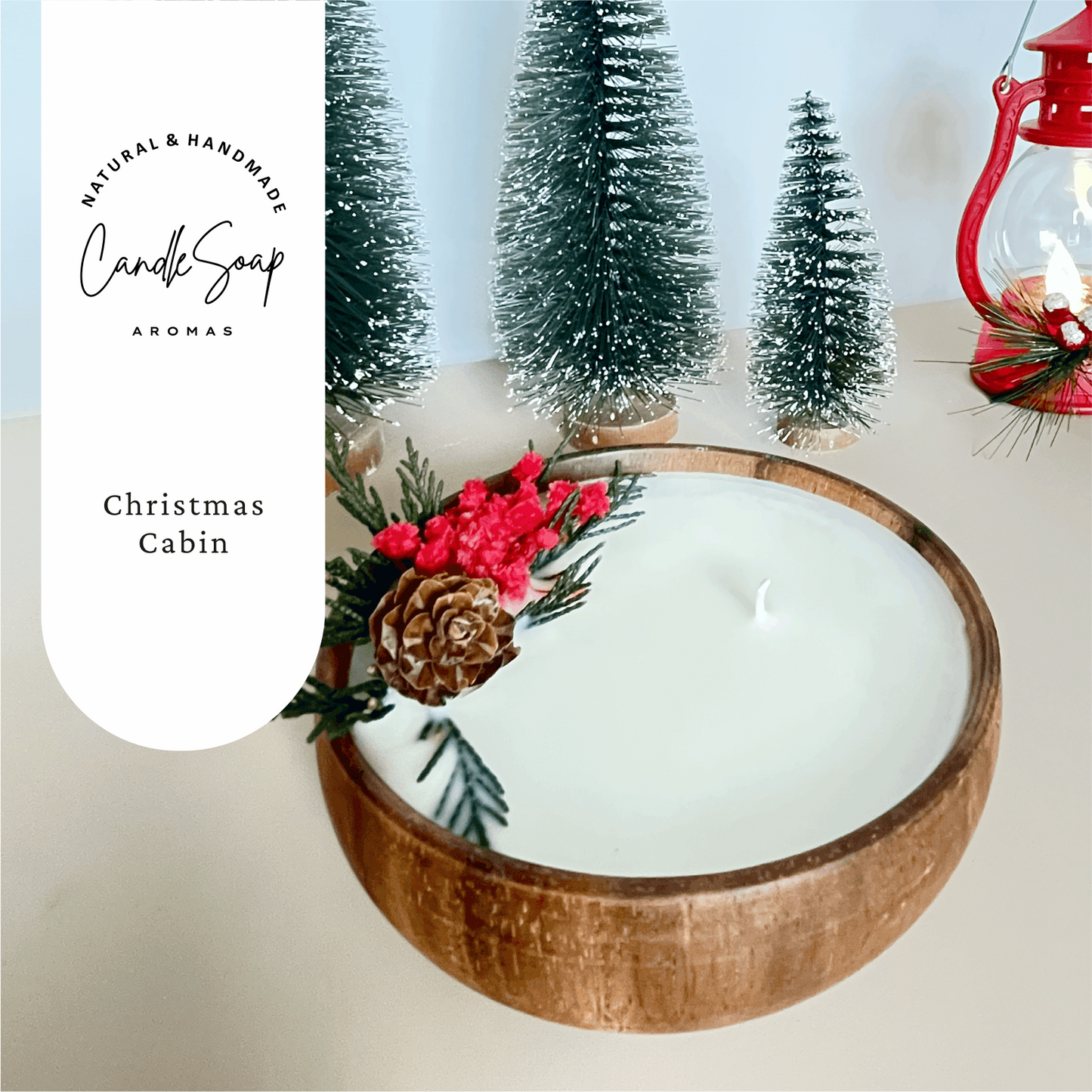 Christmas Cabin Candle