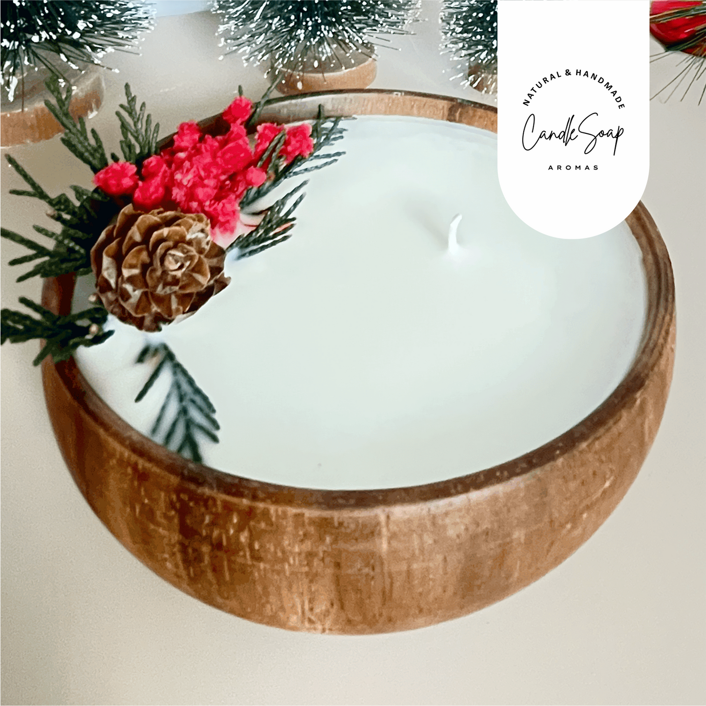 Christmas Cabin Candle