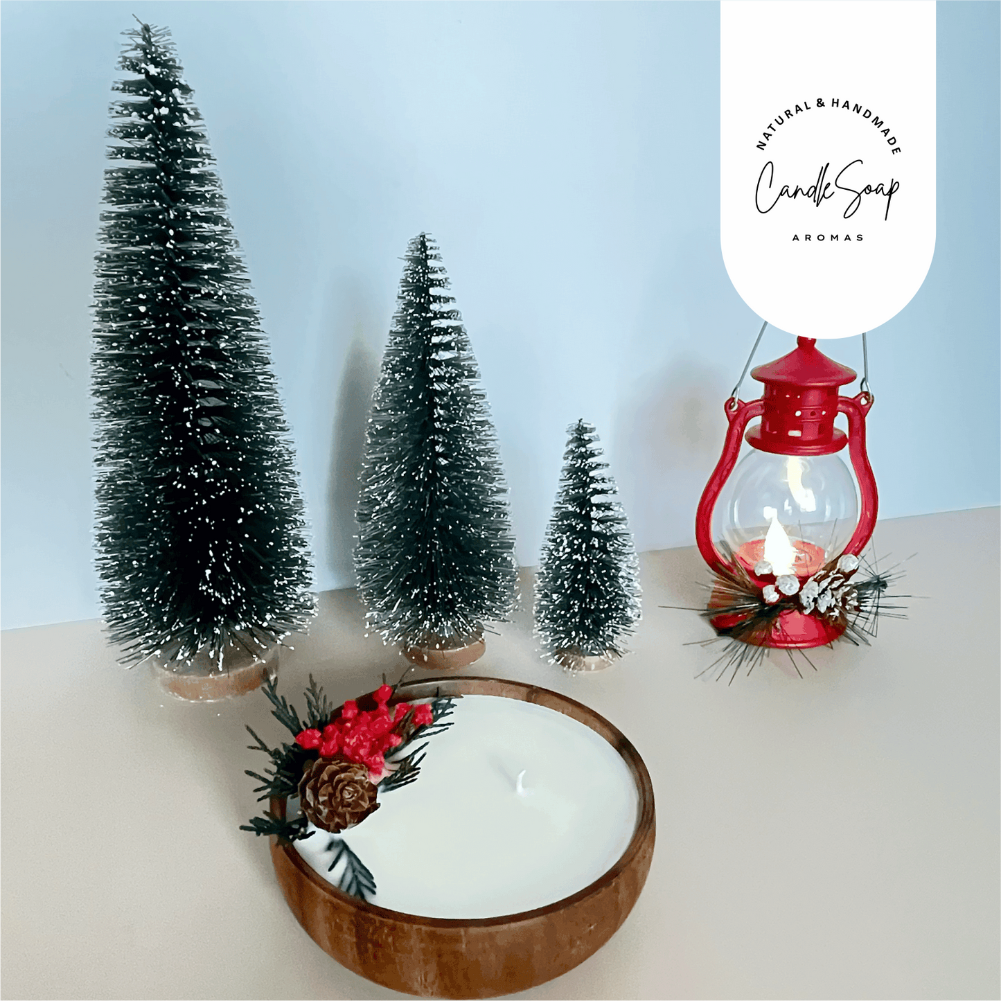 Christmas Cabin Candle