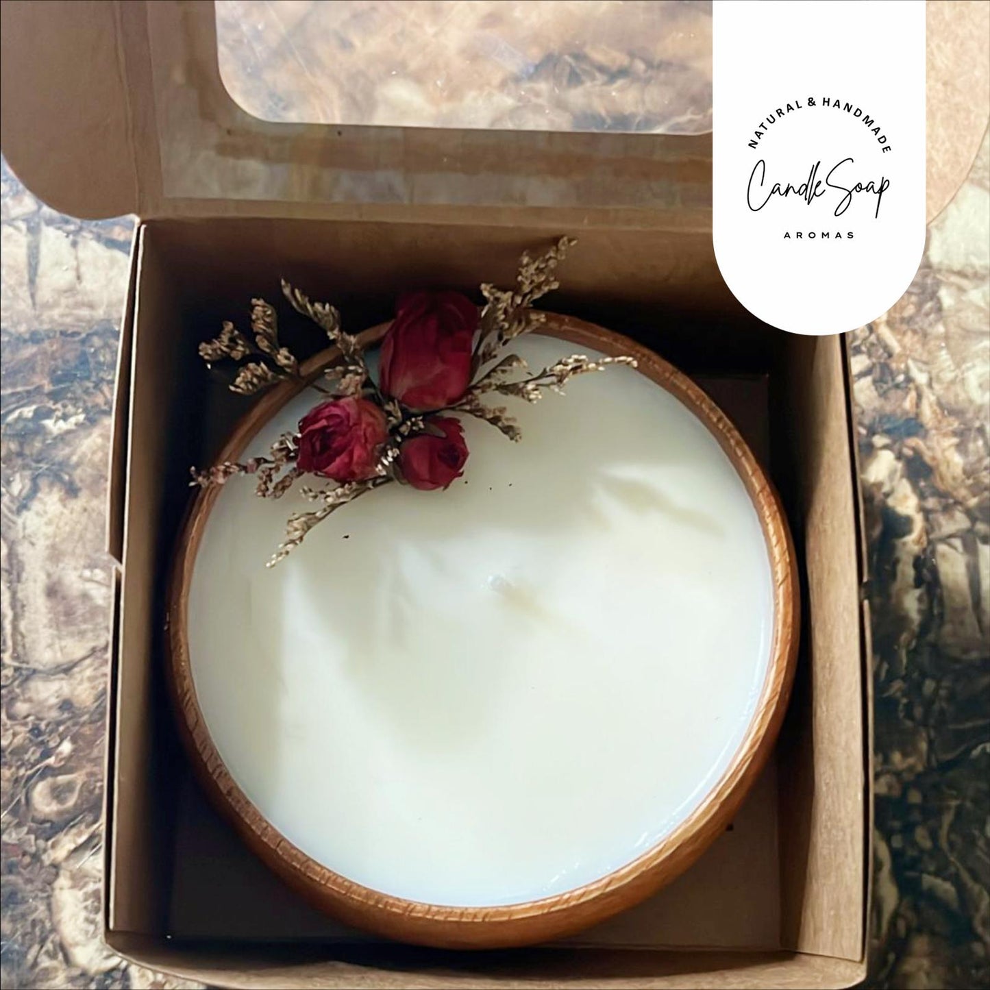 Candle Sea Salt & Orchid 6.6 Onz