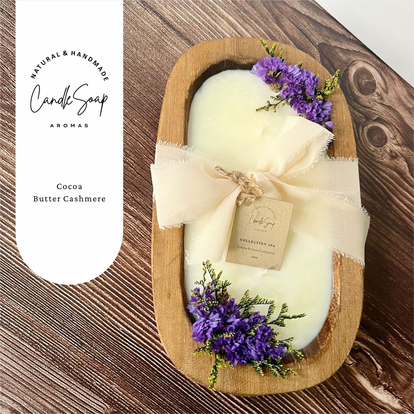 Candle Cocoa Butter Cashmere 13 Onz