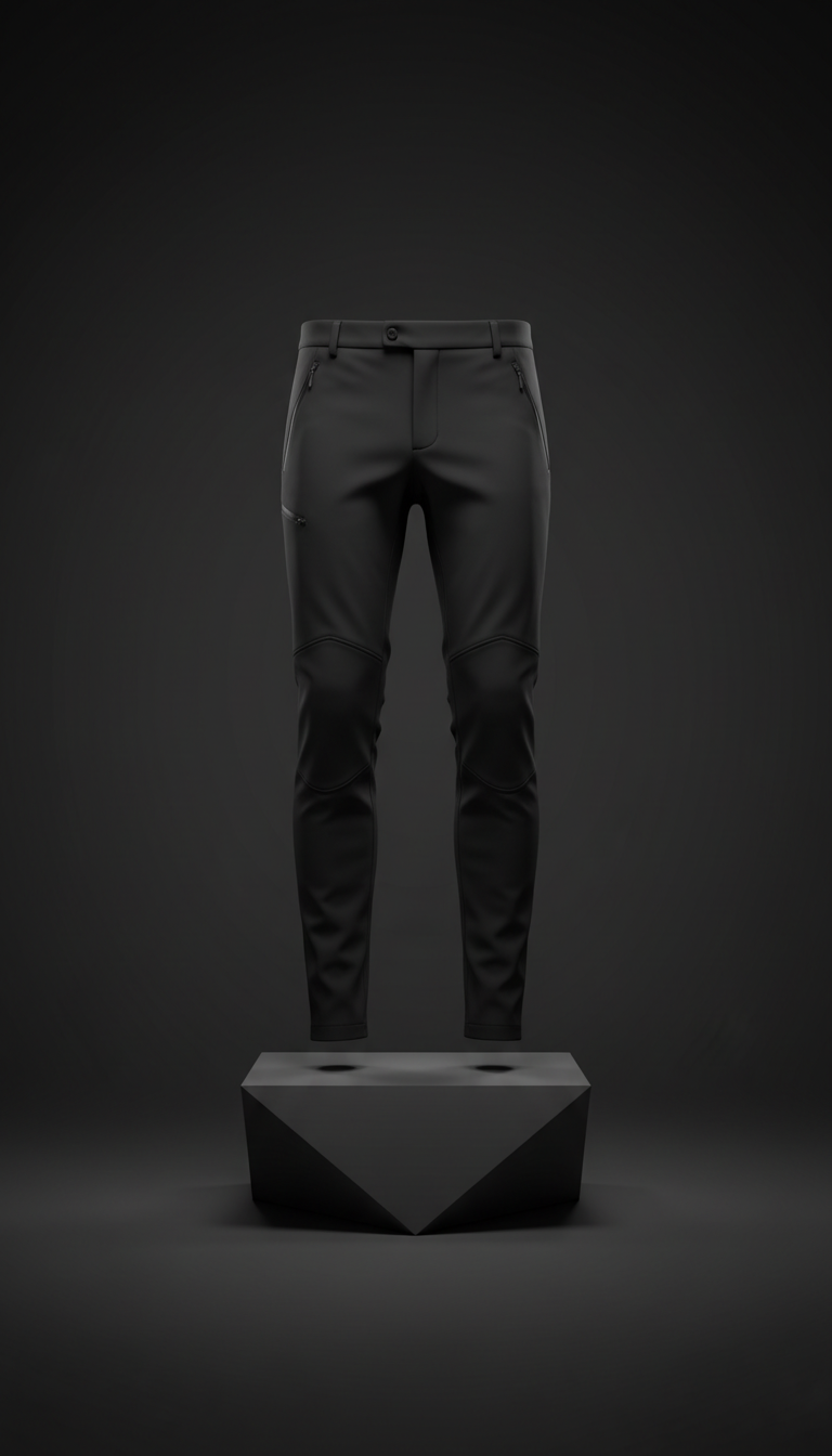 Structured Poplin Shirt with Hidden Placket