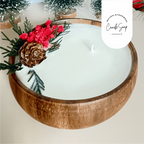 Christmas Cabin Candle