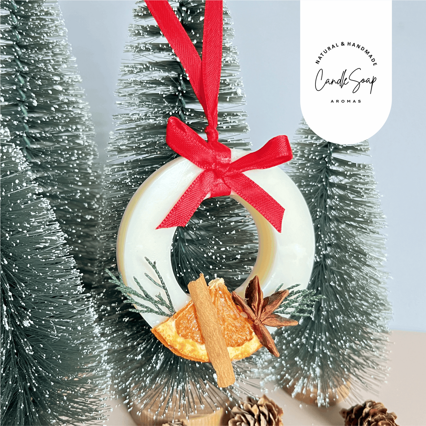 Space Vanilla & Cinnamon Solid Essence Ornament