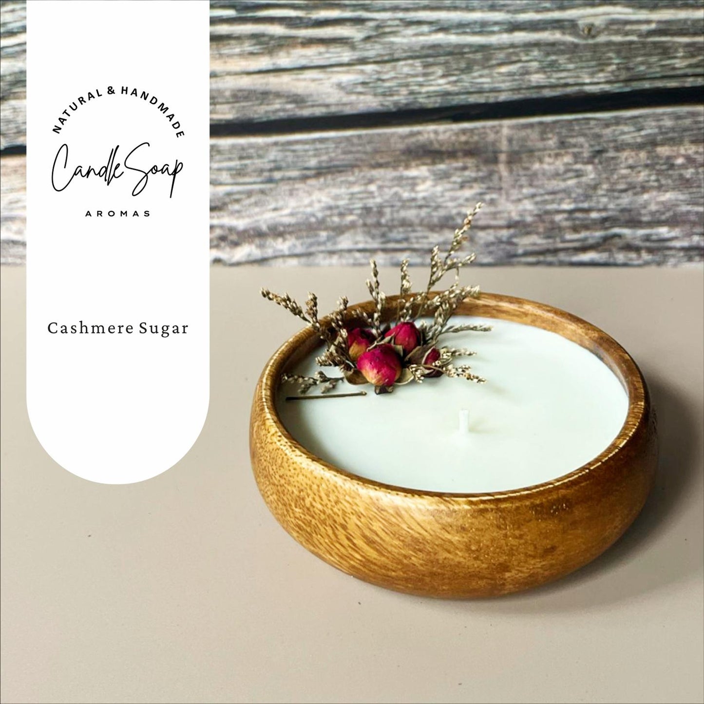 Candle Cashmere Sugar 6.6 Onz