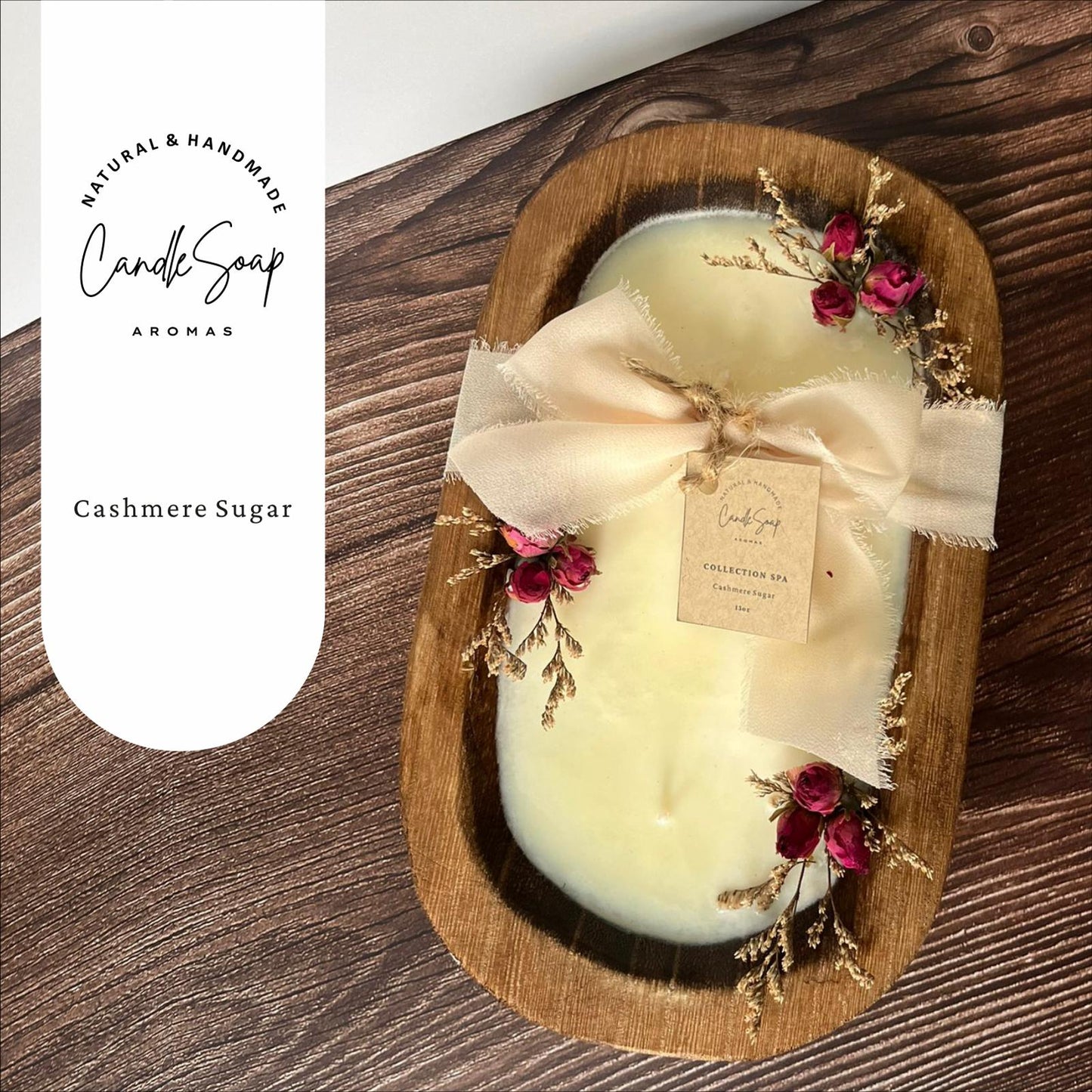 Candle Cashmere Sugar 13 Onz